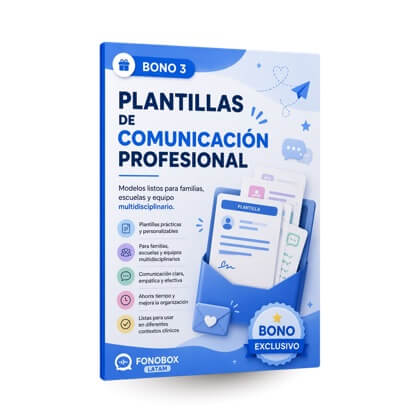 Bono 3 — Plantillas de Comunicación
